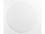 Glasmagneetbord Naga rond dia.100cm Pure White
