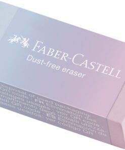 zachte correcties van grafiet -en kleurpotloden. Voor schoon en vetvrij gummen. PVC- en latex vrij. Met beschermhoes om de vingers schoon te houden. Display met 24 stuks in de kleuren Blushing Sky