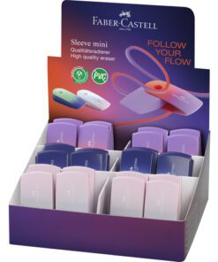 Gum Faber-Castell Sleeve mini Flow Edition display 24 stuks