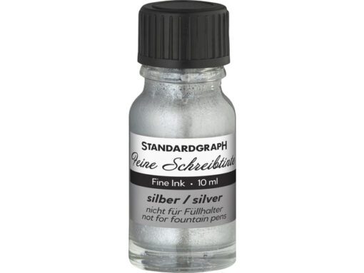 Kalligrafieinkt Inkt Standardgraph 10ml zilver