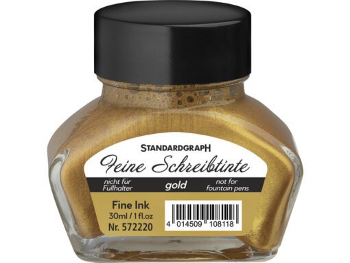 Kalligrafieinkt Inkt Standardgraph 30ml goud