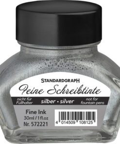 Kalligrafieinkt Inkt Standardgraph 30ml zilver