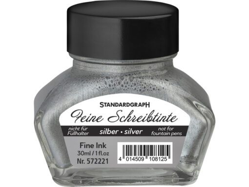 Kalligrafieinkt Inkt Standardgraph 30ml zilver