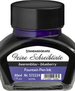 Kalligrafieinkt inkt Standardgraph 30ml bessen blauw