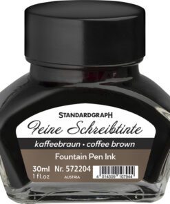 Kalligrafieinkt inkt Standardgraph 30ml koffiebruin