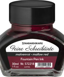 Kalligrafieinkt inkt Standardgraph 30ml malve rood