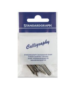Kalligrafiepunt Standardgraph Italic 1.0 mm met inktreservoir set à 5st