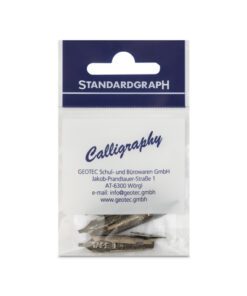 Kalligrafiepunt Standardgraph Italic 1.5 mm met inktreservoir set à 5st