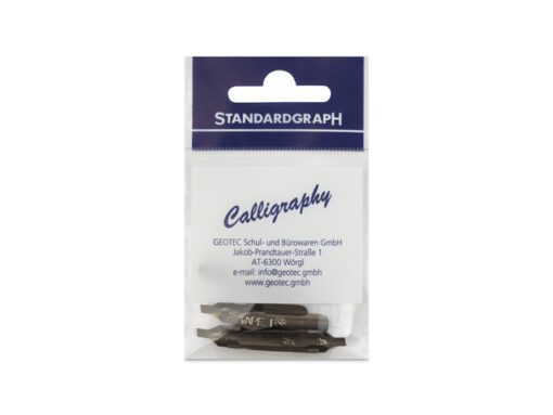 Kalligrafiepunt Standardgraph Italic 2.5 mm met             inktreservoir set à 5st