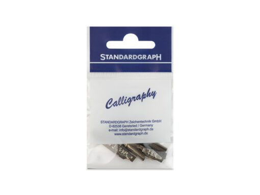 Kalligrafiepunt Standardgraph Italic 4.0 mm met             inktreservoir set à 5st
