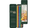 Kleurpotlood Faber-Castell Polychromos blik 6 stuks basiskleuren
