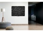 Krijtbord Naga 87x117cm zwart magnetisch zonder frame