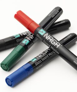 Krijtbordmarker 4,5mm Naga    set a 4st. ass