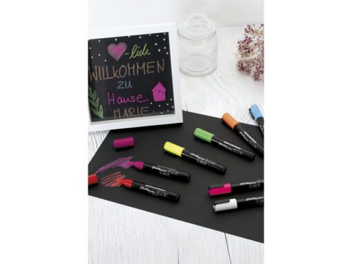 Krijtmarker Eberhard Faber set à 8 stuks