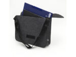 Laptoptas Messenger RPET      donker grijs 36x27x8cm