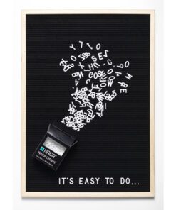 Letterbord set Naga letters encijfers 149st.