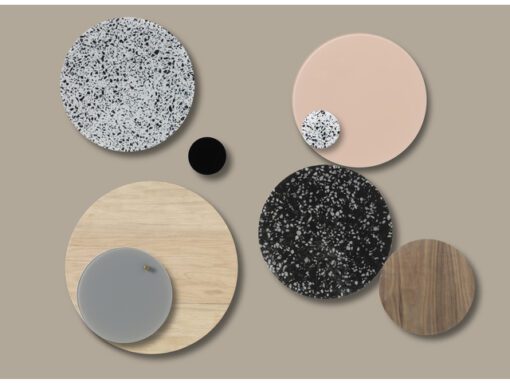 #Magneet Naga cirkel 10cmzwart