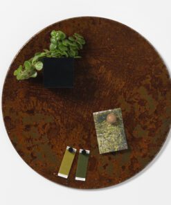 Magneetbord Naga rond 35cm    roest
