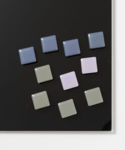 Magneten Naga 25x25mm vierkantset a 10st. ass. super sterk