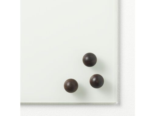 Magneten Naga rond 20mm set   a 3st. walnoot