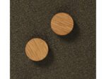 Magneten Naga rond 25mm set   2st teak super sterk