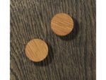 Magneten Naga rond 25mm set   2st teak super sterk