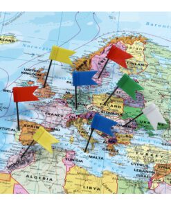 Markeervlaggetjes Naga doos   40st ass.