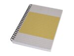 Notitieboek Sigel Quicknote A5 Spiraal Bright Yellow lijn softcover 160 pagina's 80 grams