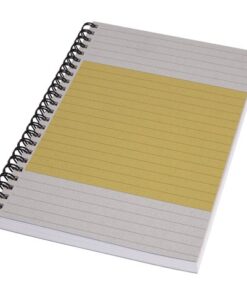 Notitieboek Sigel Quicknote A5 Spiraal Bright Yellow lijn   softcover 160 pagina's 80 grams