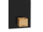 Opbergbox Naga bamboo 6x6x6cm magnetisch super sterk