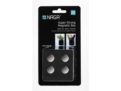 Opbergbox Naga zwart 6x6x6cm  magnetisch super sterk