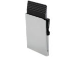 Pasjeshouder Clicksafe RFID   aluminium zilver voor 6 pasjes