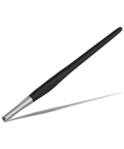 Penhouder Standardgraph zwart met metalen greep