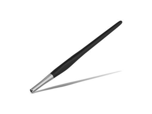 Penhouder Standardgraph zwart met metalen greep