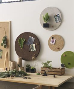 Prikbord Naga kurk 40x60cm    met houten omlijsting