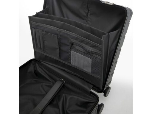 Reistrolley Alumaxx GRAVITY 44x42x22,5cm Zwart Aluminium