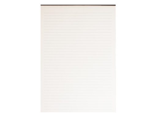 Schrijfblok Multo A4 refill lijn 50 vel 100 grams roomwit