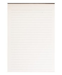 Schrijfblok Multo A5 refill lijn 50 vel 100 grams roomwit
