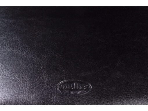 Schrijfmap Multo Hannibal A4 zwart kunstleder met           schrijfblok