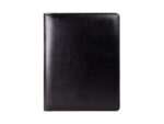 Schrijfmap Multo Hannibal A5 zwart kunstleder met           schrijfblok