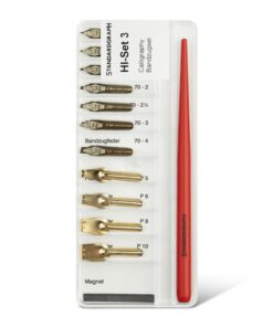 Tekenset Standardgraph Italic & Poster 3 incl penhouder