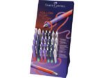 Vulpen Balpen Faber-Castell Poly pen / Poly Ball Flow       Edition display 28 stuks