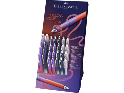Vulpen Balpen Faber-Castell Poly pen / Poly Ball Flow       Edition display 28 stuks