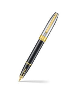 Vulpen Sheaffer Legacy 9065 Bi-Color black 14k gold plated  trims, fine