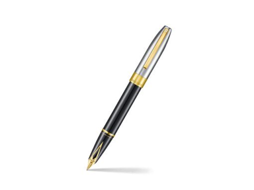 Vulpen Sheaffer Legacy 9065 Bi-Color black 14k gold plated trims, medium