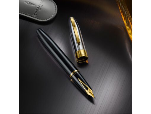 Vulpen Sheaffer Legacy 9065 Bi-Color black 14k gold plated trims, medium