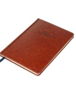 Weekagenda Multo Hannibal A5 2027 7 dagen/2 pagina's cognac kunstleder