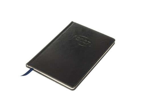 Weekagenda Multo Hannibal A5 2027 7 dagen/2 pagina's zwart  kunstleder