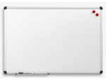 Whiteboard Naga 90x120cm      magnetisch alu. frame wit