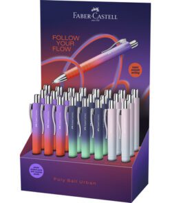 Balpen Faber-Castell Poly Ball Flow Edition XB display 24   stuks